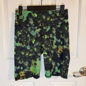 Fabletics PowerHold Tie-Dye Biker Shorts